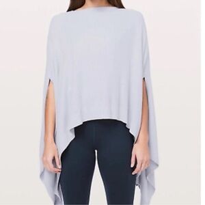 Lululemon Forward Flow Cape Poncho Blue